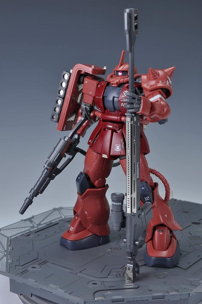 RG HG MS Modification Metal Parts THE ORIGIN Zaku 1/144 Detail-Up High-Quality (HG 1/144 MS-06S Char's II) [Used]