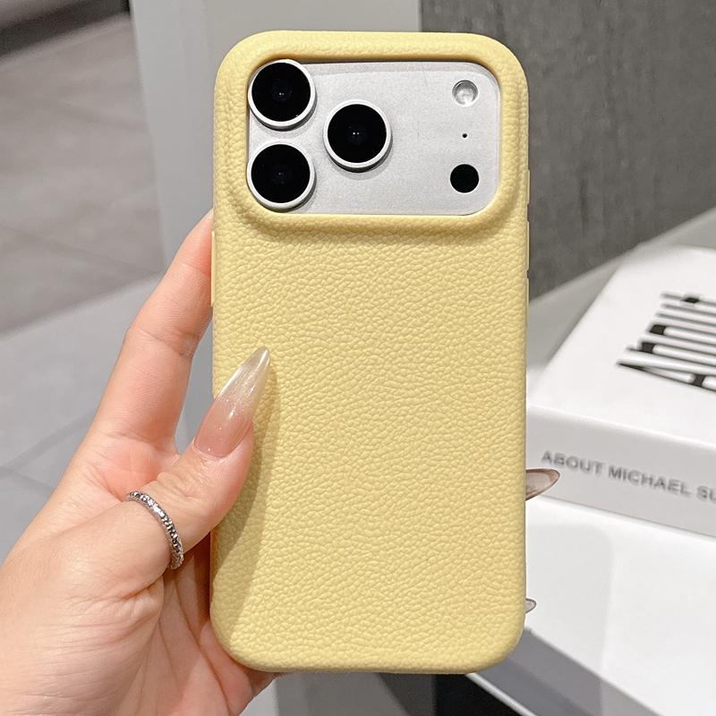 Luxury Leather Texture Soft Phone Case For For Iphone 11 12 13 14 15 16 17 Pro Max Plus Air Shockproof TPU Bumper Back Cases Cover