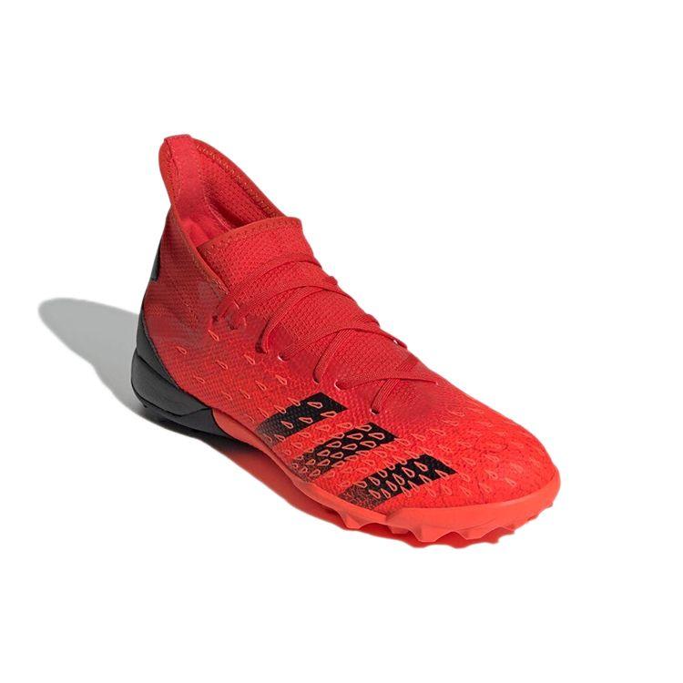 Adidas Predator Freak.3 TF Demonscale - Solar Red Unisex Sneakers Core-Black FY6311