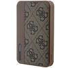 Guess Powerbank 15W Gupb5Lp4Gegw5000Mah Brązowy/Brown 4G Leather Metal Logo
