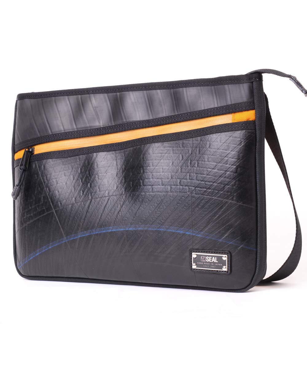 SEAL Waterproof Sacoche Bag, Expandable Shoulder Bag, Men s, Made in Japan, PS-152AY