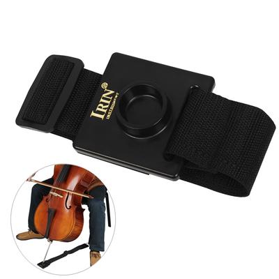 Supporto per tappo antiscivolo per violoncello leggero, lunghezza regolabile, antiscivolo, per violoncello nero