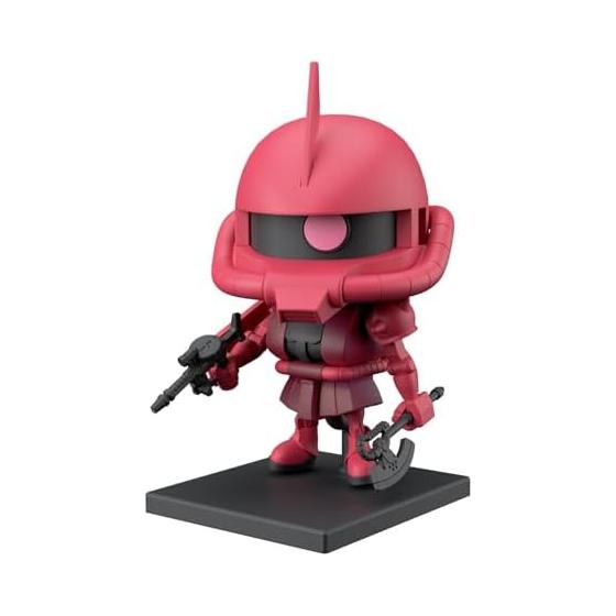 BANDAI SPIRITS Gunpla-kun Char s Zaku-kun Набор DX (Бегун Версия. с частями репродукции) Пластиковая модель с цветовой кодировкой в масштабе 1/1
