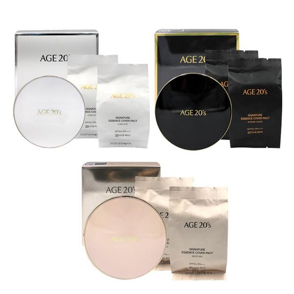 

[Age 20 s] Signature Essence Cover Pact 14g2 (Main Product + Refill) _Long Stay_ No. 23