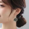 Crystal Earrings Women'S High-End Light Luxury Earrings Temperament Stud Earrings