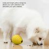 Dog Food Dispensing Puzzle Ball Interactive Safe Rubber Pet Treat Ball Toy For Relieve Anxiety Grinding Teeth