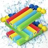 Children'S Pull Type Water Cannon Water Gun Straight Cylinder Foam Eva Material Outdoor Beach Water Splash Random Color