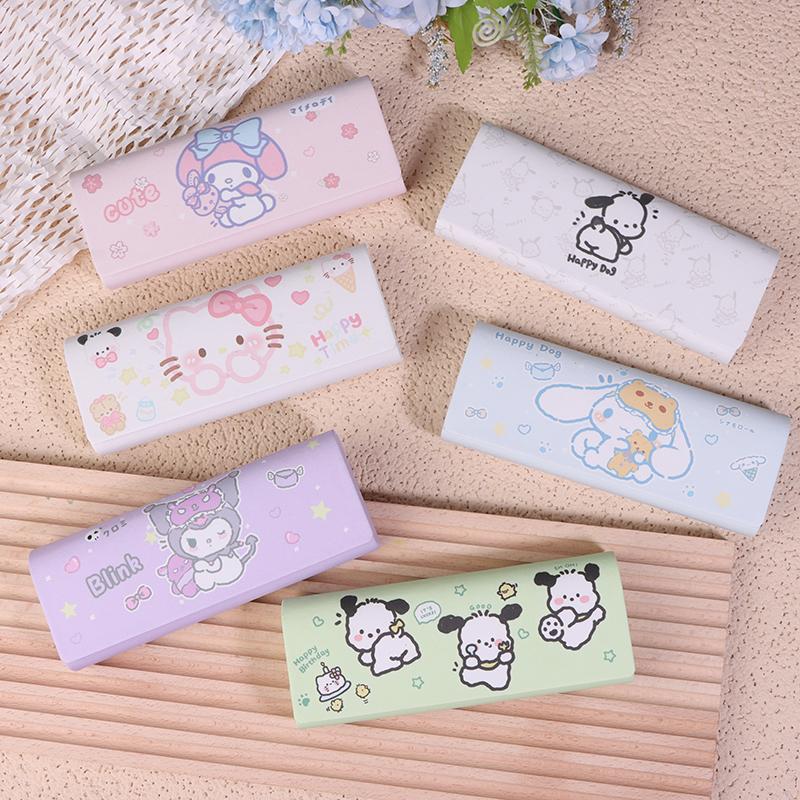 Kawaii Glasses Case Cute Glasses Storage Box Drop-Proof Cartoon Portable Glasses Box