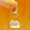 Cute Design Pony Zinc Zinc Alloy Keychain Cartoon Style Year Horse Lucky Mascot  Backpack Decoration