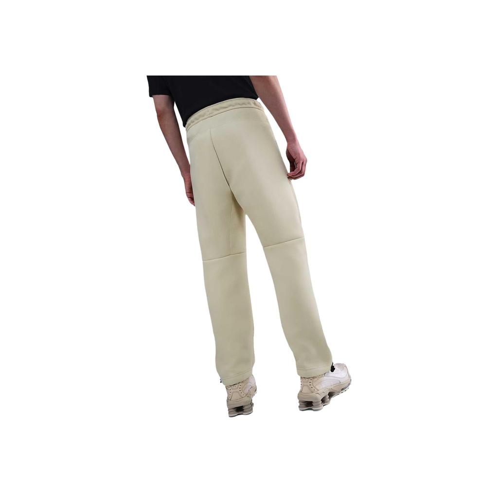 Nike Men's Sportswear Tech Fleece Jogger Pants Light Khaki Black HJ6534-234