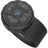 Bluetooth Media Button Remote Control IPX6 Waterproof Strap Type Wireless Controller for Car Bike Motorbike Steering Wheel Siri Call & Camera