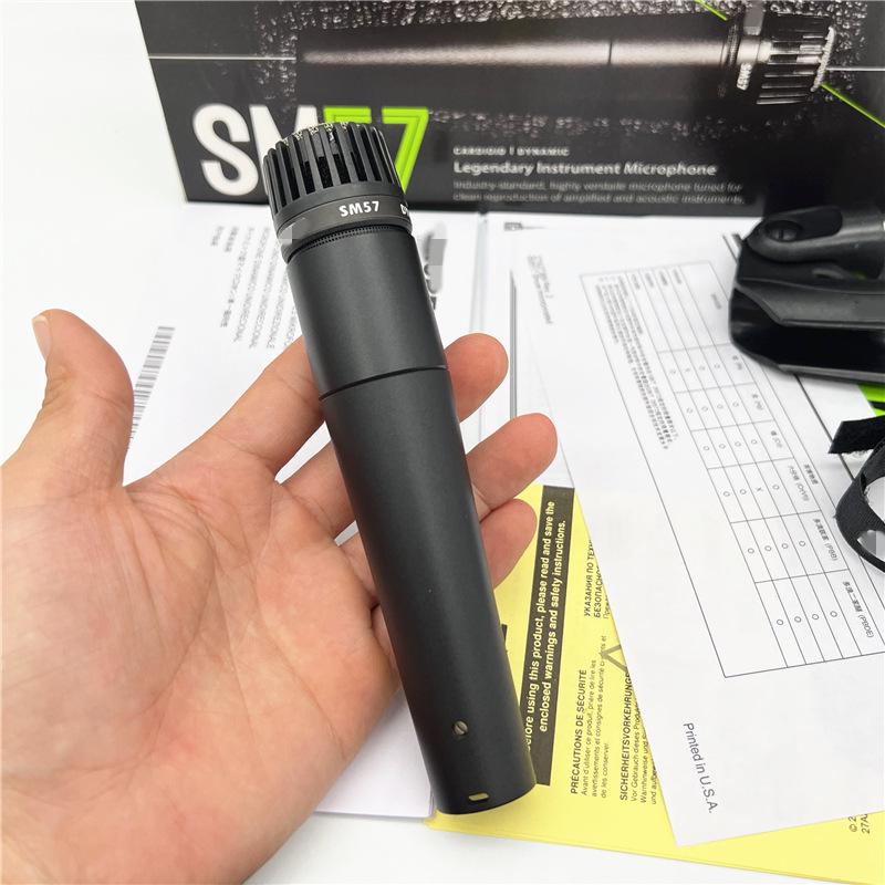 SM57LC High-End Dynamisches Kabelmikrofon für Professionelle Aufnahme, Synchronisation und Live-Streaming
