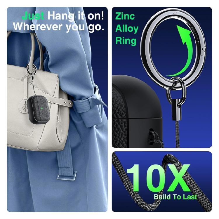 Wireless Charging Compatible Cover For Pro3 Earbud Shockproof Design Pouch Sleeve Slimmer Fit Easy Access To Port