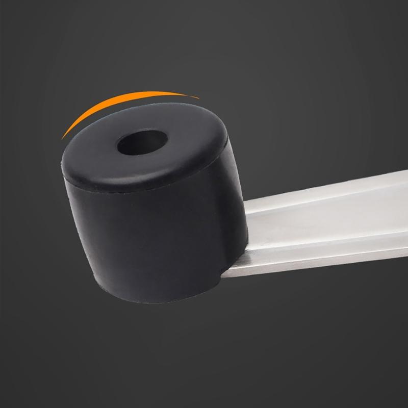 Upgrades Metal Door Stop Not Slip Door Stoppers Floor Mounted Door Stop Heavy Duty Door Stoppers Secure Door Fixation