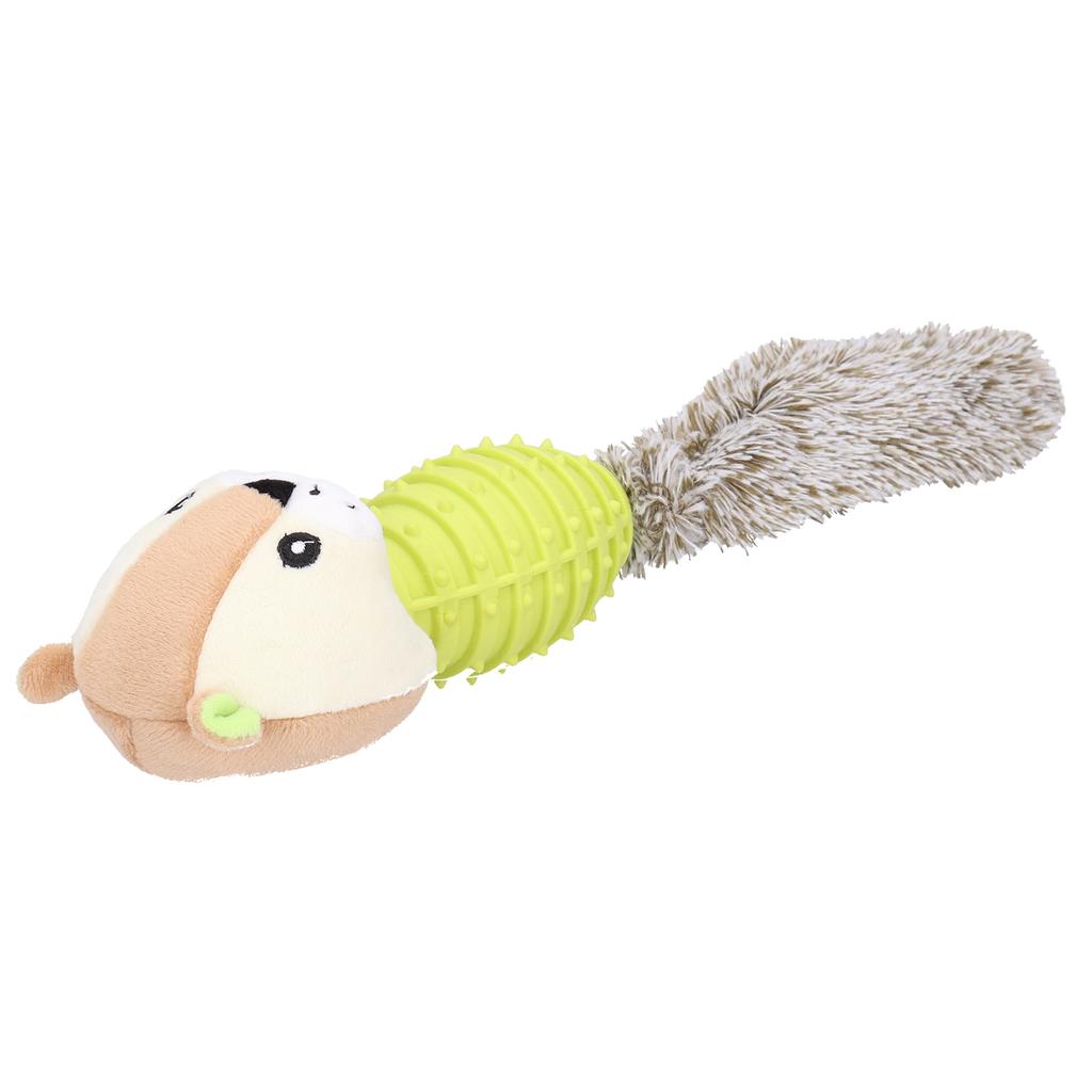 Pet Chew Toys Teeth Cleaning Biting Interactive Training Stuffed Plush Animal Doll for Dog