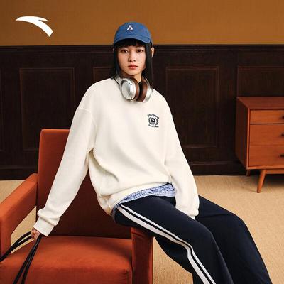 Anta Unisex Fleece Round Neck Sweatshirt