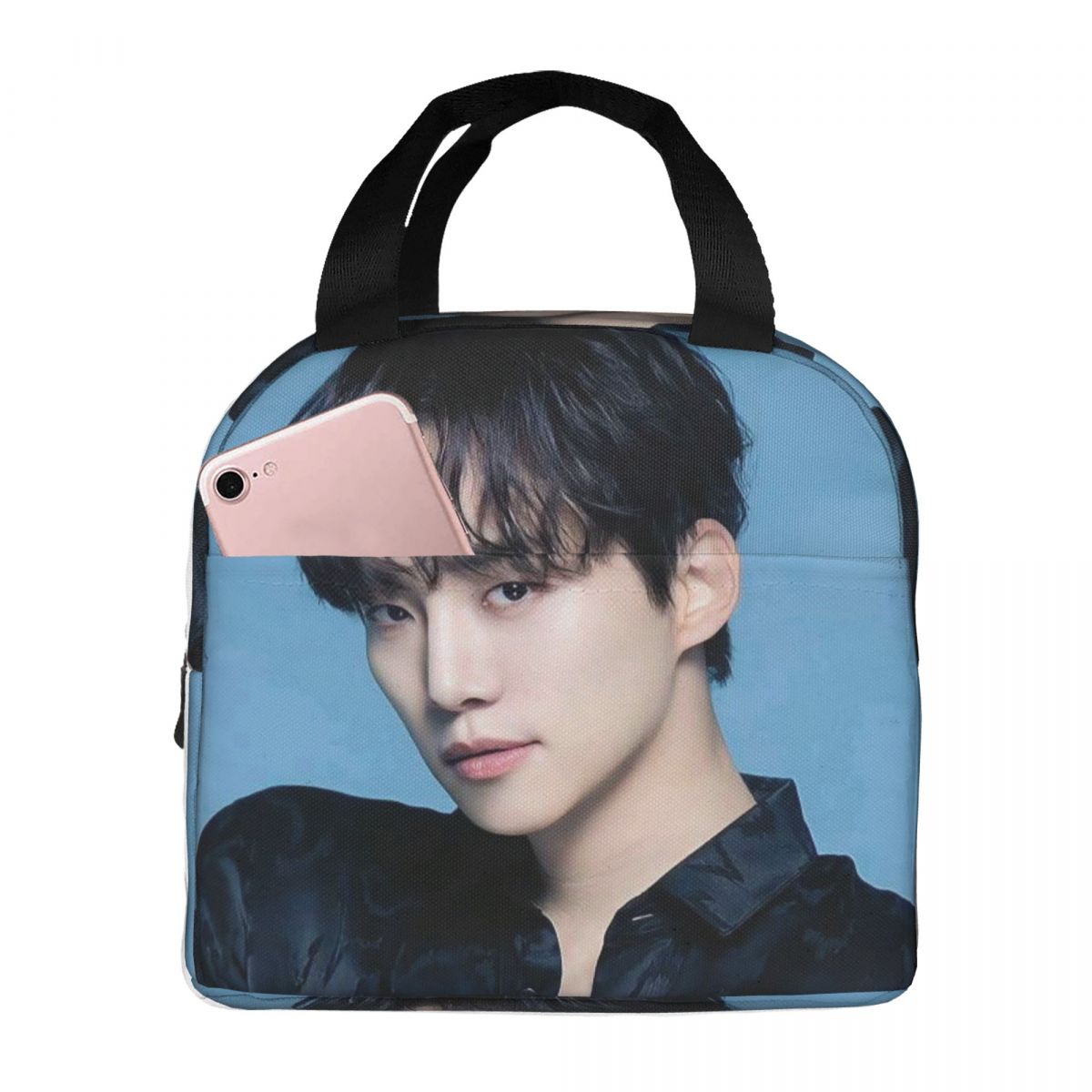 Kpop Lee Junho Korea Insulated Lunch Bag for Women Kids Portable Food Boxes Thermal Lunch Box Tote One Size