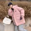 Autumn and Winter Down Cotton Jacket Short Fashion Women's Clothing Korean Version Loose Cotton Jacket Warm Cotton Jacket Rest Thick Coat