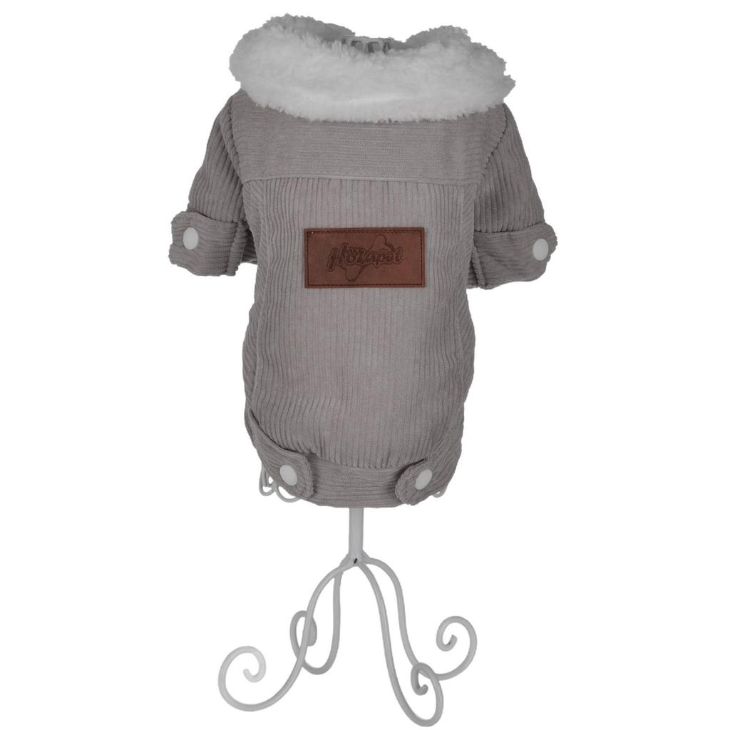 Dog Winter Fleece Vest: Thick, Warm Apparel for Small Breeds