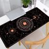 Astronomical Astrology Mouse Pad Pc Gaming Machine Rubber NonSlip Lock Edge Gaming Speed Keyboard Pad Office Expansion Desk Pad