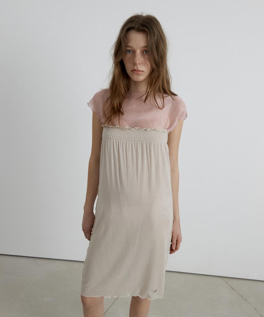 Obeodyupeulleeo Two Way Banding Dress_Beige