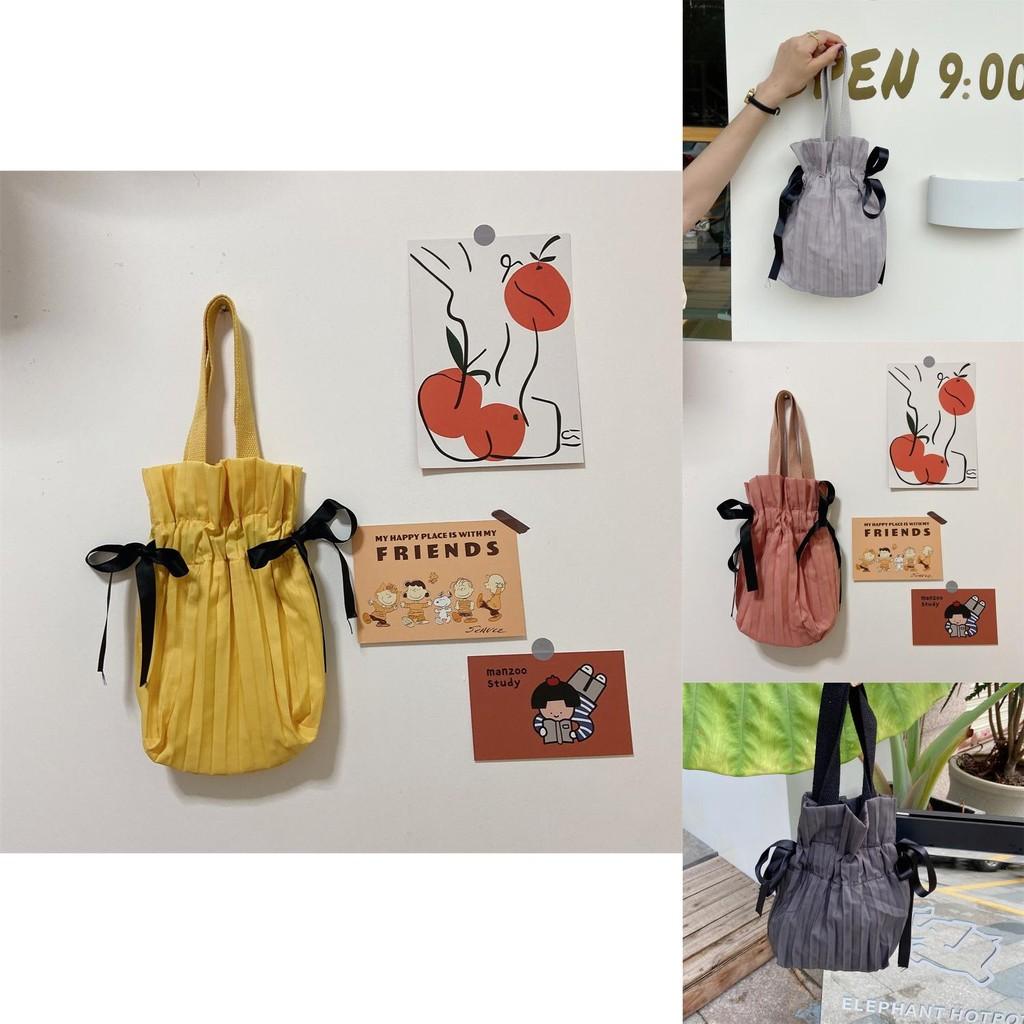 Fabric Soft Contemporary Tote Bag With Drawstring Closure Available In Stylish Colors Travel For