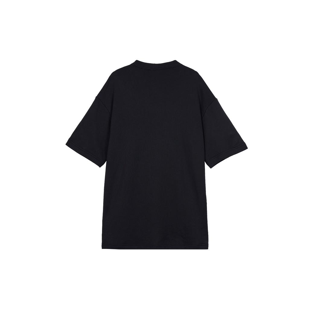 Nike Sportswear T Shirts Men's Black Crew Neck Moderate DX0188-010