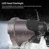 Oppladbar Aluminiumslegering og ABS Høy Lysstyrke for Fotturer Hodelykt, Hodelykt, Fiske, Camping,
