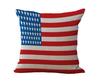 Cozy Cushion Cover American & British Flags Pet Dog Printed Personality Throw Pillow Case Home Decorative Pillows Square 45x45cm