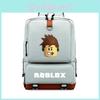 Roblox Rucksack für Kinder mit großem Fassungsvermögen und strapazierfähigem Oxford-Canvas-Material