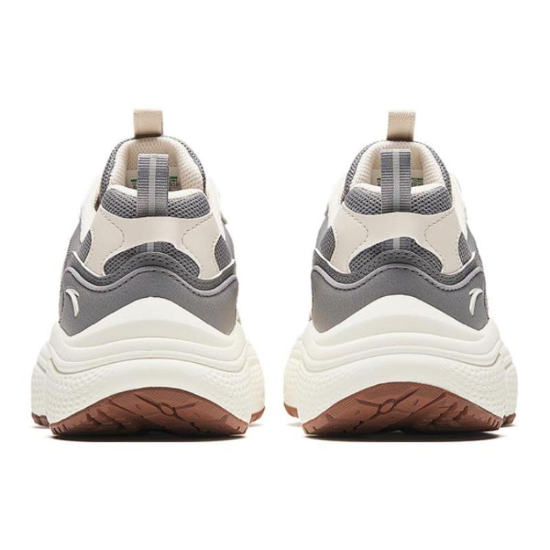 Anta Starlight Slip Resistant Cushioning, Wear Resistant Low top Chunky Sneakers Women's Gray Sneakers 922348836-3
