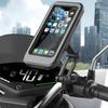 Bike Motor Phone Holder Waterproof Phone Box Touch Cases Motorcycle Bicycle Handlebar Cellphones GPS Stand Rotate Fold