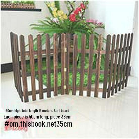 Holzzaun Lattenzaun Weihnachtsdekoration für Innen- & Außenbereich