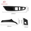 For BMW 5 Series Car Interior Inner Door Handle Panel Pull Trim Cover Window Switch Panel Handle Set For BMW F10 F11