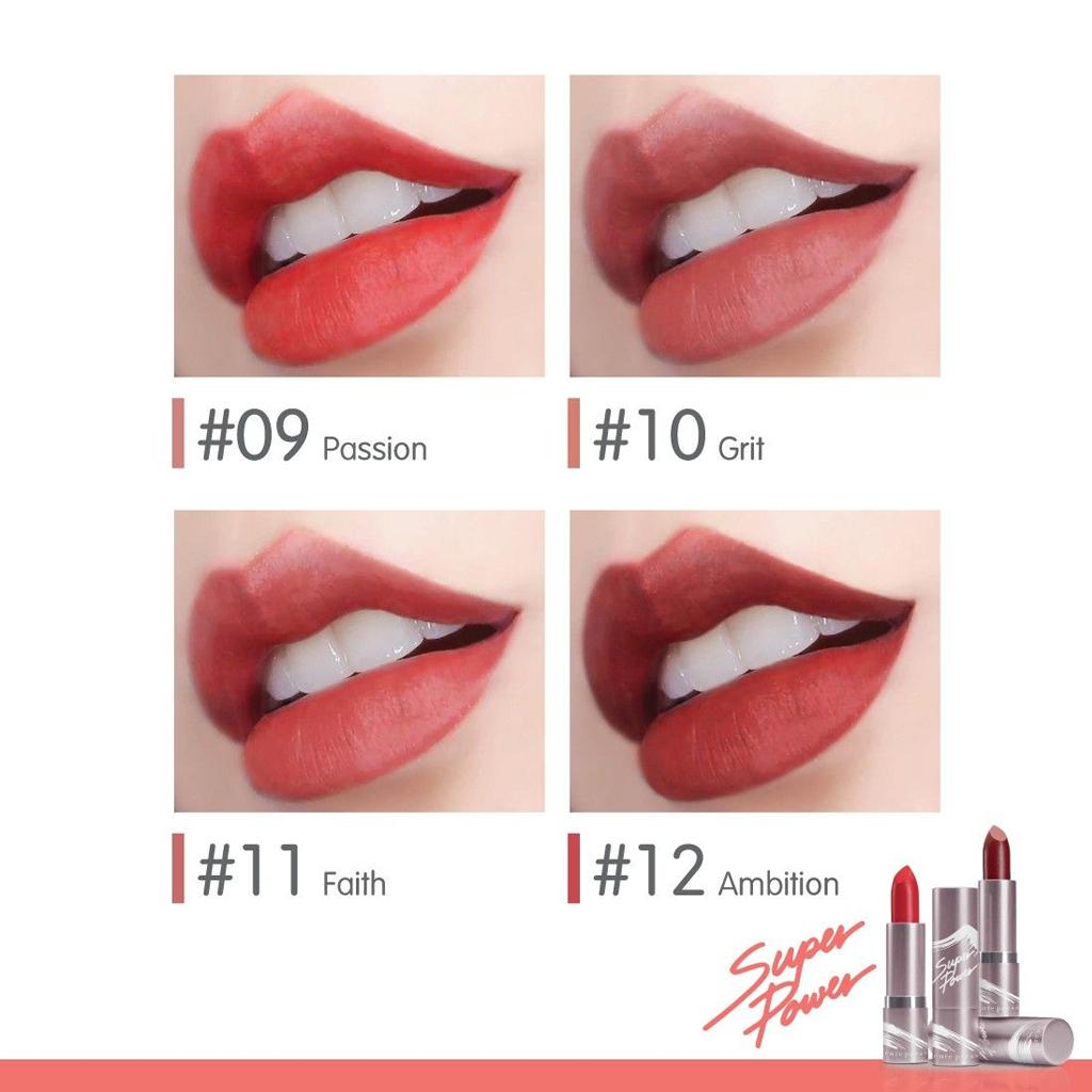 Cute Press Superpower Silky Matte Lipstick 3.7 G - Thai Cosmetic Make Up