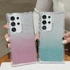 For Samsung Galaxy S24 Ultra Case Glitter Design PC+TPU Shockproof Phone Cover