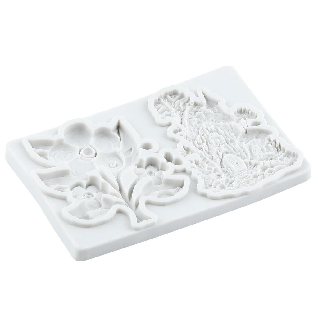 Fairy Garden House Silicone Mold Sunflower House Treehouse Fondant Molds Cake Decorating Tools Theme Cake Dessert Decorated Chocolate Candy Mold