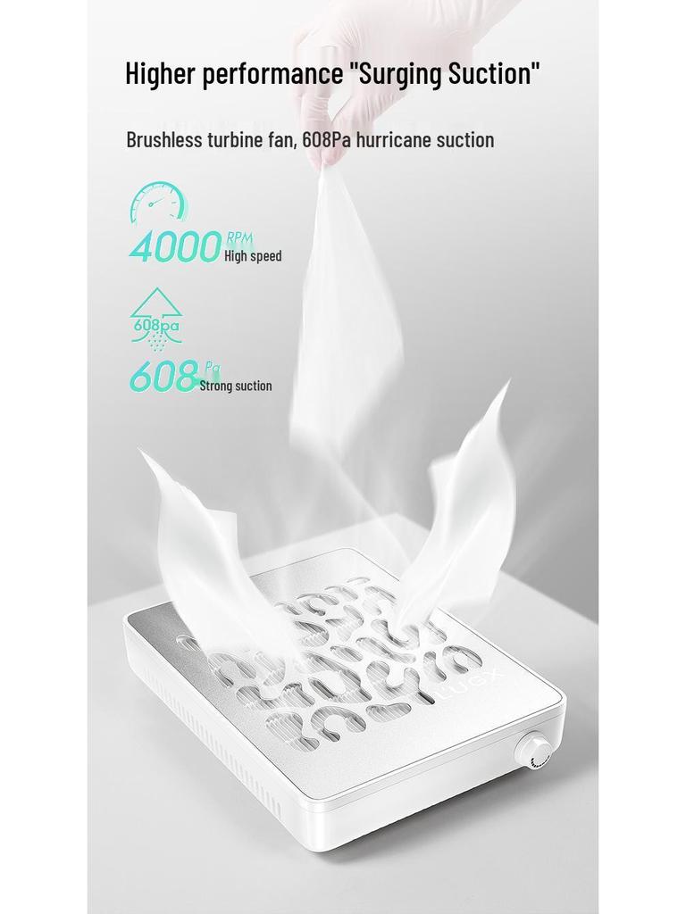 LUGX 40W Japanese-style Brushless Nail Dust Collector