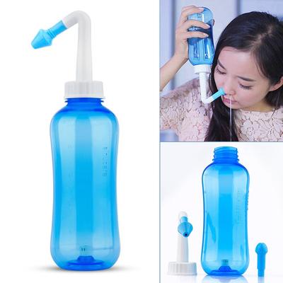 Nasal Washing Nose Aspirator Nasal Wash  Cleaner 300ml Sinusite Allergic Rhinitis Treatment Child Adult Neti Pot Health Care