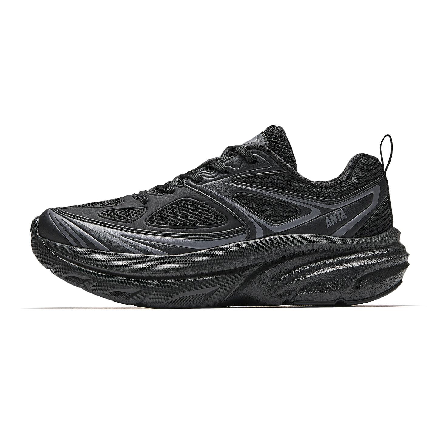 Anta Women Lightweight Cushion Running Sneakers White Light Gray Green 922545521-4 35.5