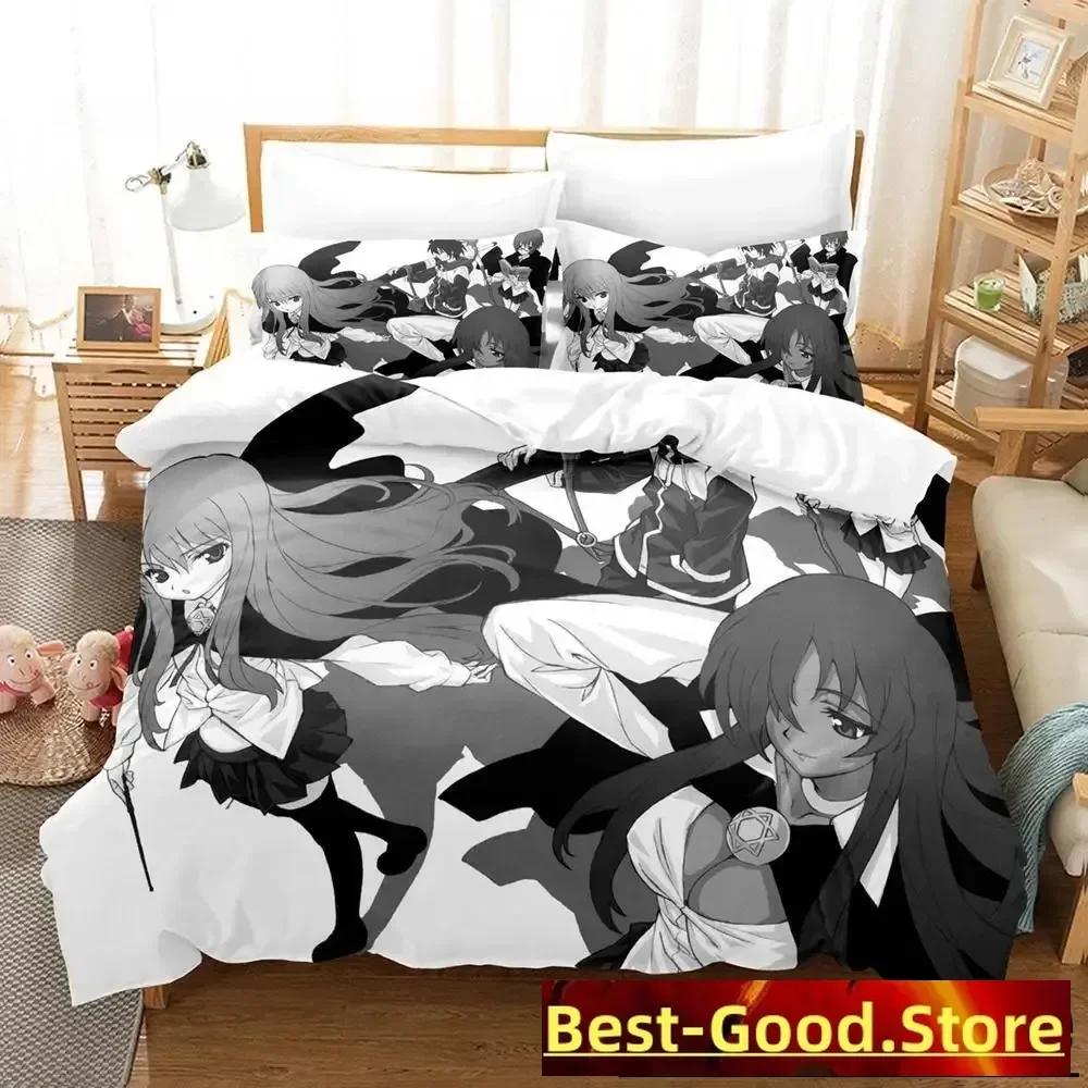

Comforter 3D Print Anime Zero No Tsukaima Bedding Set Single Twin Full Queen King Size Adult Kid Bedroom S Home Textiles Comforter (quilt)-EU Single(135*200cm)3pcs