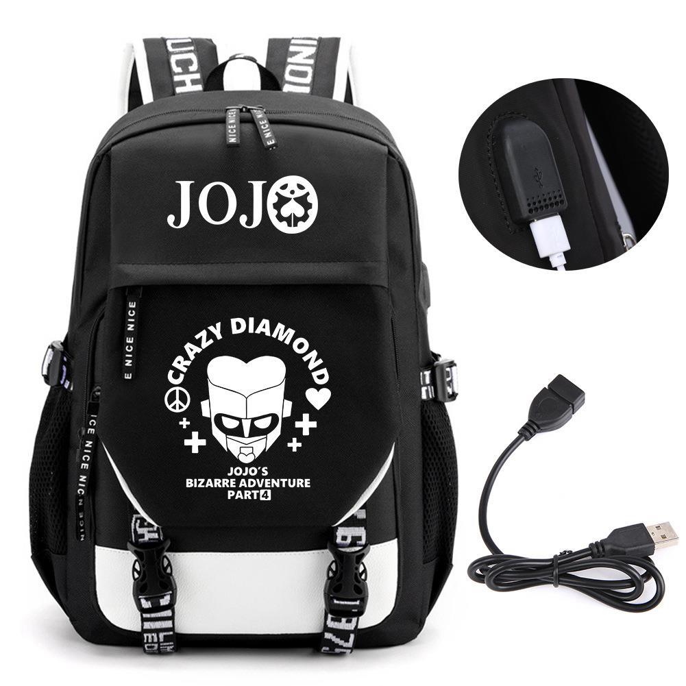 Oo'S Fantastic Adventure Peripheral Printed Backpack Multifunctional Large Capacity Computer Bag Youth School Bag