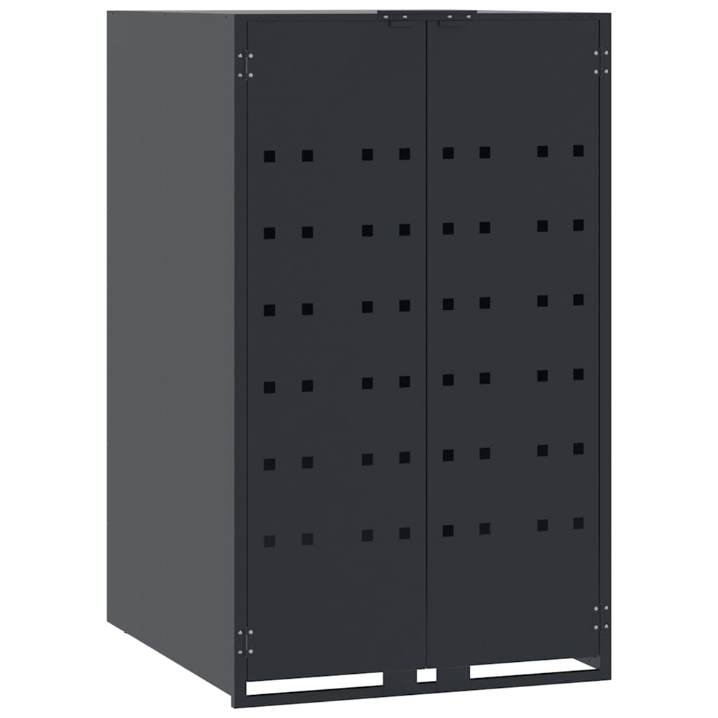 2 Ton Waste Bin Enclosure In Anthracite 138 X 79 X 117 Cm Steel