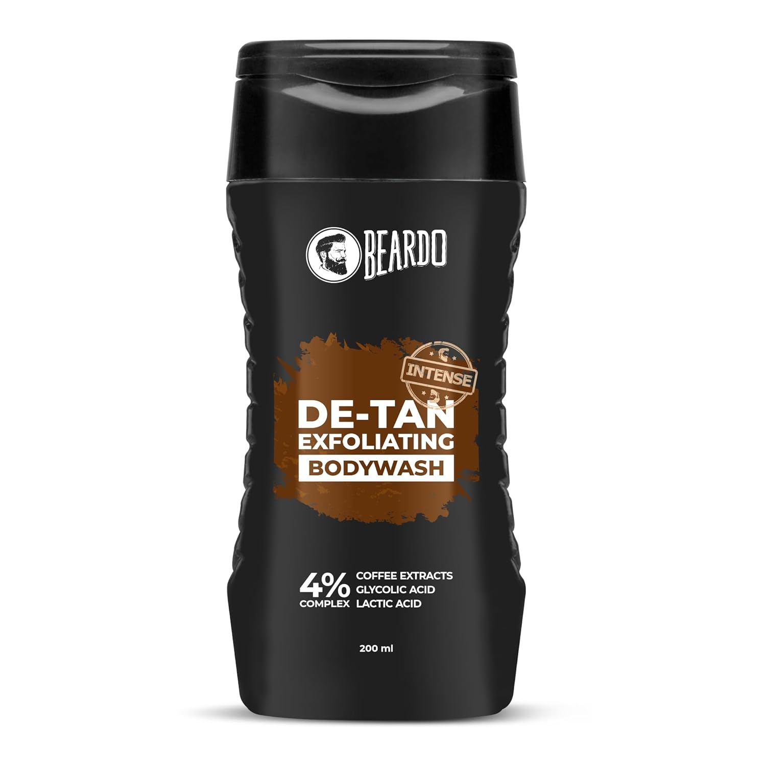 

Beardo Detan Exfoliating Body Wash 200 ml Gentle Daily Shower Gel For Smooth Clear Skin Removes Tan And Rough Texture