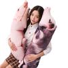 50cm 90cm 150cm Grande taille Impression 3D Cochon Simulé Peluche Oreiller Animal en Peluche Réaliste Coussin Décor de Canapé