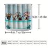 Shower Curtain For Dogs home shower curtains for bathroom waterproof fabric bathroom Curtains modern shower curtain 180x200
