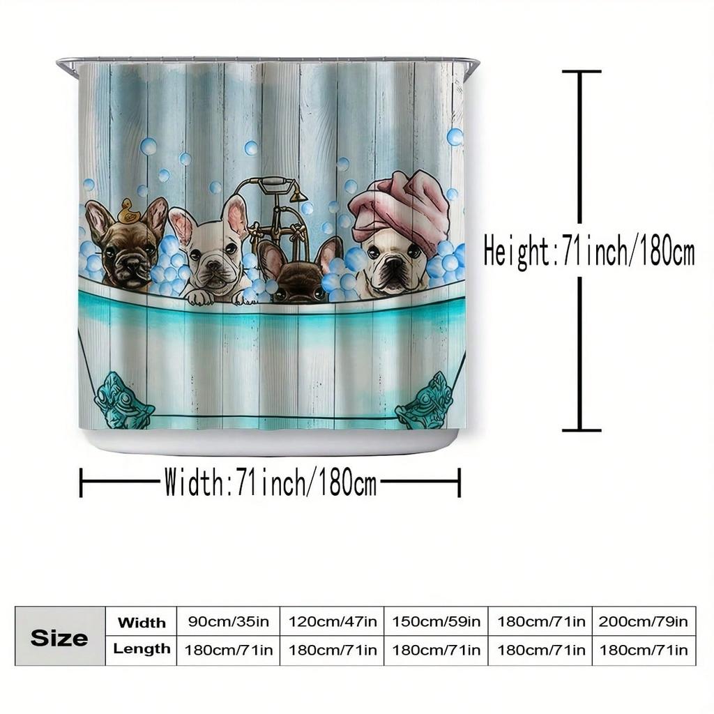 Shower Curtain For Dogs home shower curtains for bathroom waterproof fabric bathroom Curtains modern shower curtain 180x200