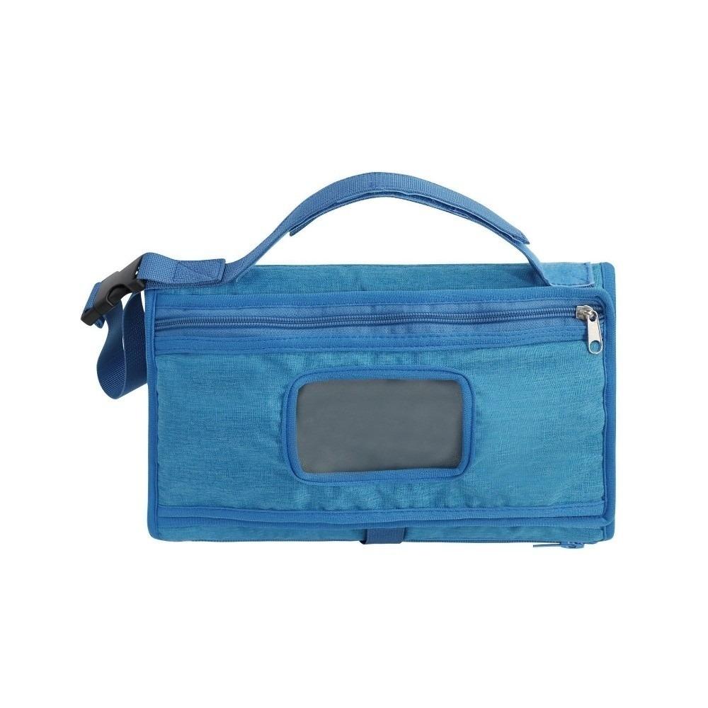 3 In 1 Baby Changing Pad Solid Color Stroller Bag Portable Foldable Diaper Bag Cover Mat