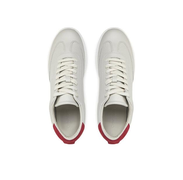 Men's Sneakers Calvin Klein Low Top Lace Up Tmbl Lth Hm0hm01803 Beige