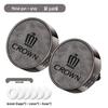 Car Air Vent Aroma Diffuser: Crown Design Perfume Ornament for Interior Modification